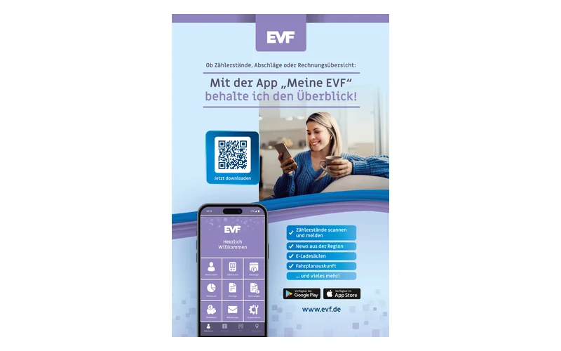 EVF – Anzeige in der Vereinszeitung des TC Faurndau